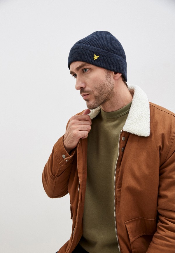 Lyle and scott racked cheap rib beanie