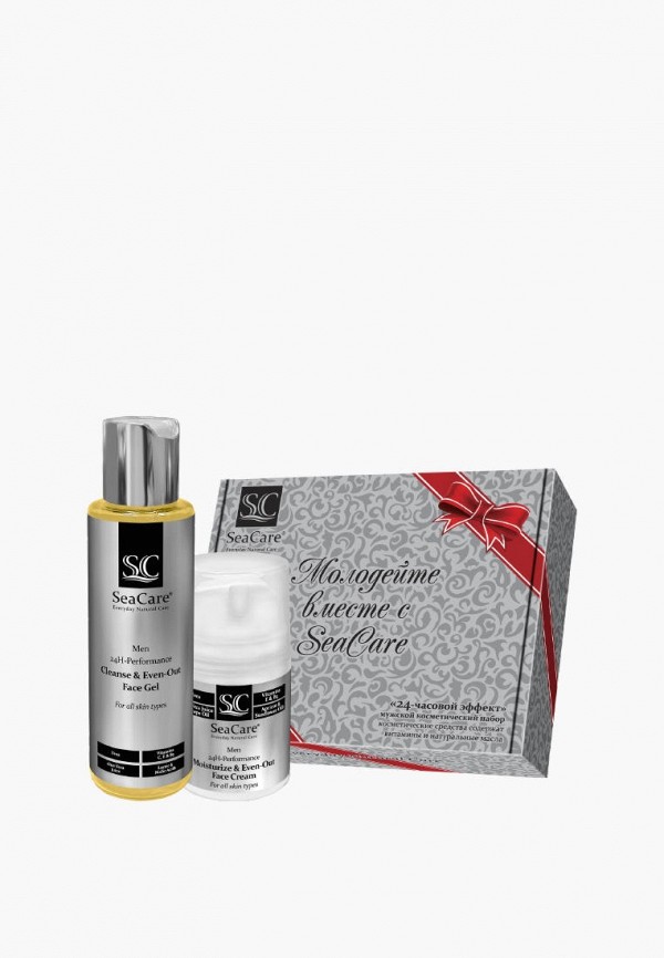 SeaCare Набор для ухода за лицом - Мужской №1, Крем для лица мужской 50 мл и Гель для лица мужской 110 мл - фото 1