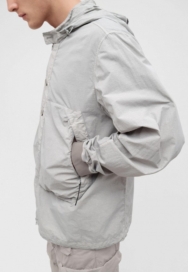 C.P. Company Ветровка - flatt nylon goggle overshirt drizzle - фото 5