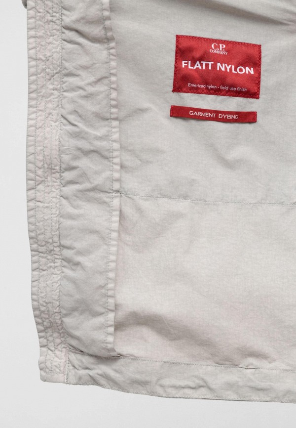 C.P. Company Ветровка - flatt nylon goggle overshirt drizzle - фото 6