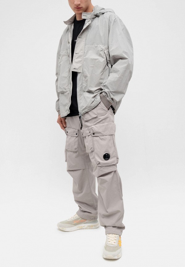 C.P. Company Ветровка - flatt nylon goggle overshirt drizzle - фото 3