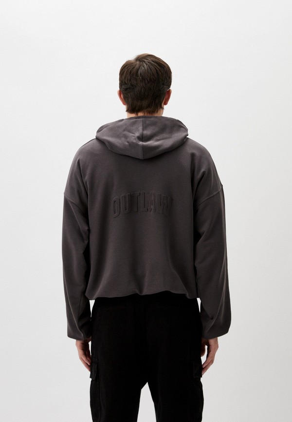 Аутло Худи - Charcoal Bubble Outlaw Hoodie - фото 3