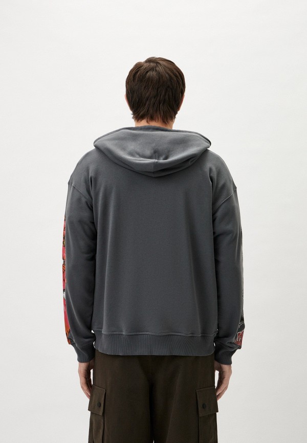 Аутло Толстовка - Grey Soul Asylum Zip-Up - фото 3