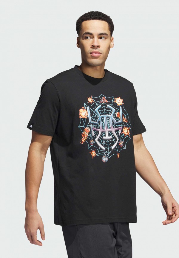 adidas Футболка - Donovan Mitchell 8-Bit Graphics Signature Basketball Graphic - фото 3