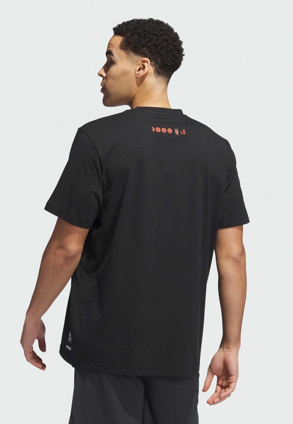 adidas Футболка - Donovan Mitchell 8-Bit Graphics Signature Basketball Graphic - фото 2