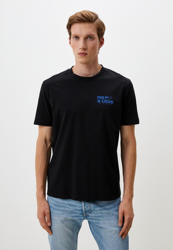 Футболка Marc O'Polo DENIM, цвет: черный, MP002XM0BEOV — купить в ...