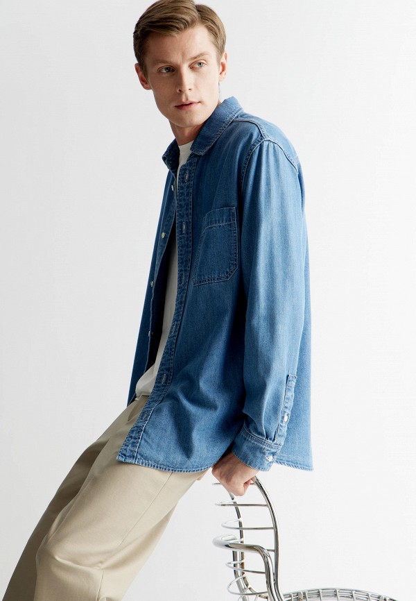 12 STOREEZ Рубашка джинсовая - Light - фото 5