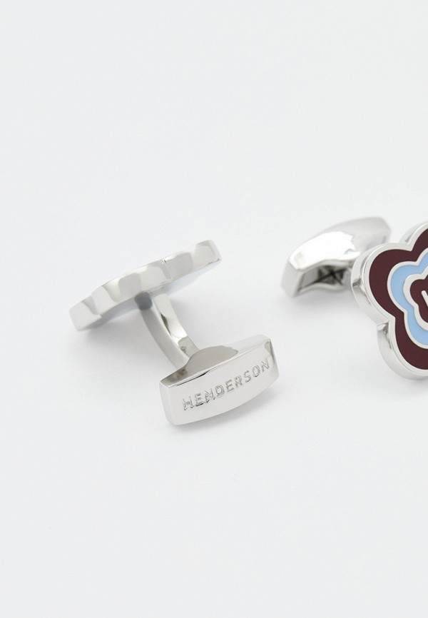 HENDERSON Запонки - родиевое покрытие - фото 2