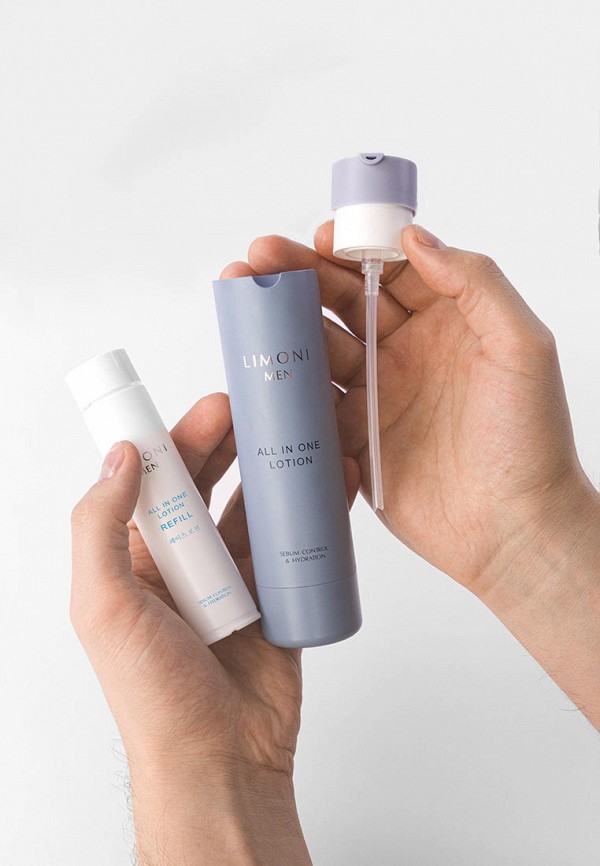 Limoni Крем для лица - для жирной кожи All In One No-Sebum Lotion, 50 мл + Сменный блок Refill 50 мл - фото 6