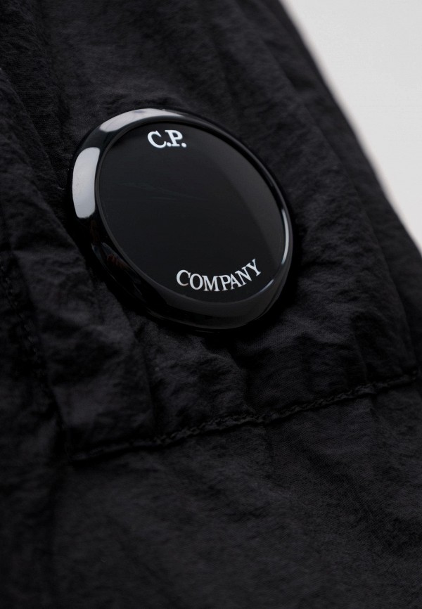 C.P. Company Ветровка - taylon l half zipped hooded overshirt black - фото 6