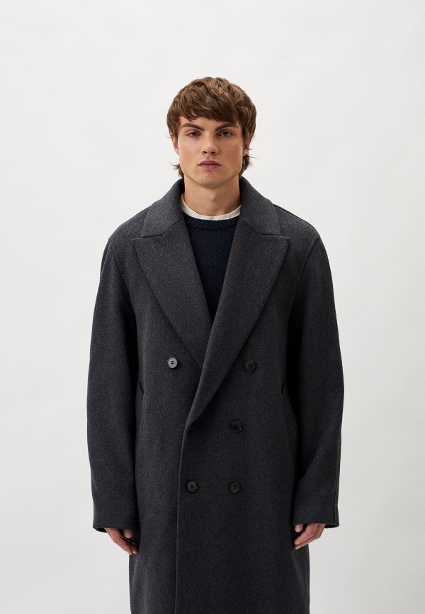 BLCV Пальто двубортное - Milton Grey - фото 2