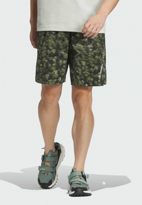 adidas Шорты спортивные - National Geographic Aeroready Allover Print - фото 1