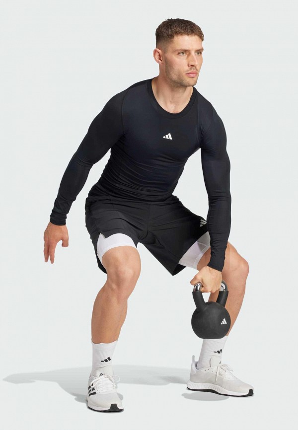 adidas Лонгслив спортивный - Techfit Compression Training - фото 2