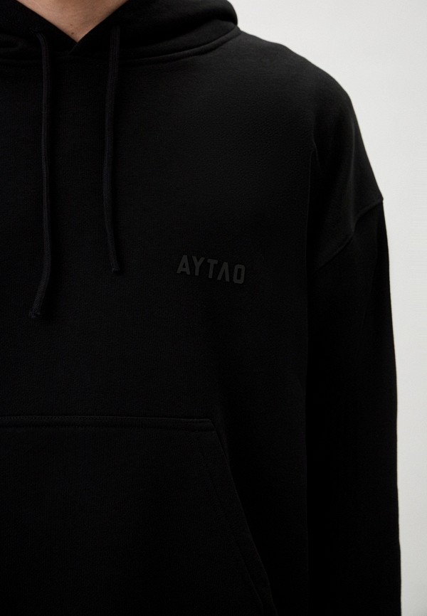 Аутло Худи - Black Basic Logo Hoodie - фото 4