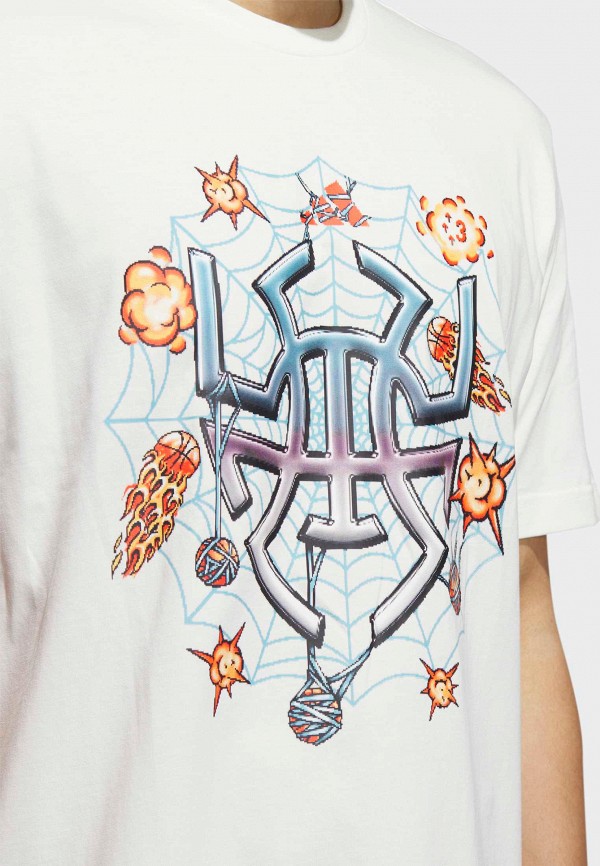 adidas Футболка - Donovan Mitchell 8-Bit Graphics Signature Basketball Graphic - фото 5