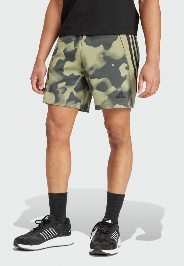 adidas Шорты спортивные - Future Icons 3-Stripes Allover Print - фото 1