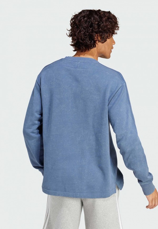 adidas Свитшот - ALL SZN French Terry 3-Stripes Garment Wash Crew - фото 2