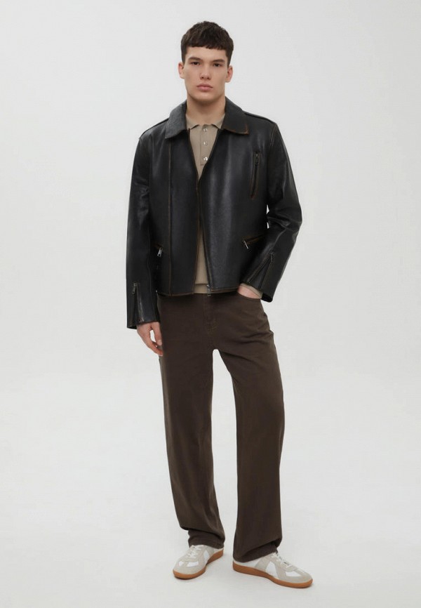 Finn Flare Куртка кожаная - PREMIUM COLLECTION - фото 2