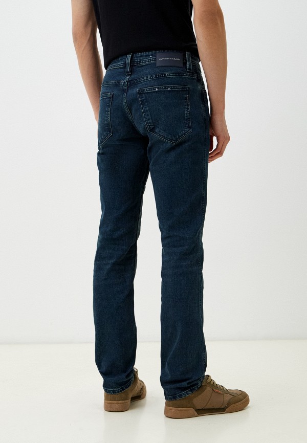 TOM TAILOR Jeans Uomo Marvin Straight – Vita Media In Cotone Con Elastan, Lavabile In Lavatrice E Con Passanti Per Cintura