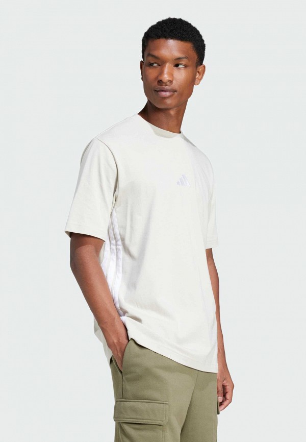 adidas Футболка - Essentials 3-Stripes Single Jersey - фото 3