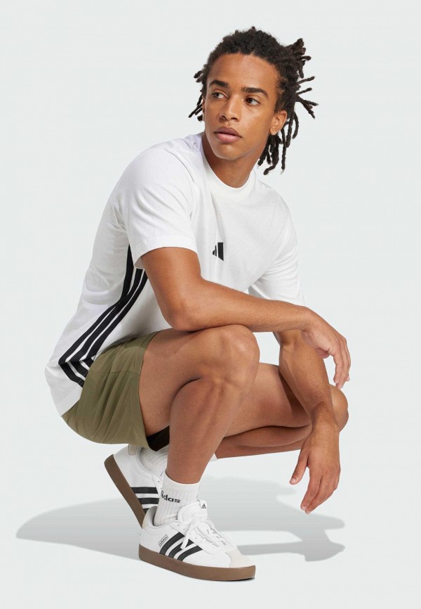 adidas Футболка - Essentials 3-Stripes Single Jersey - фото 3
