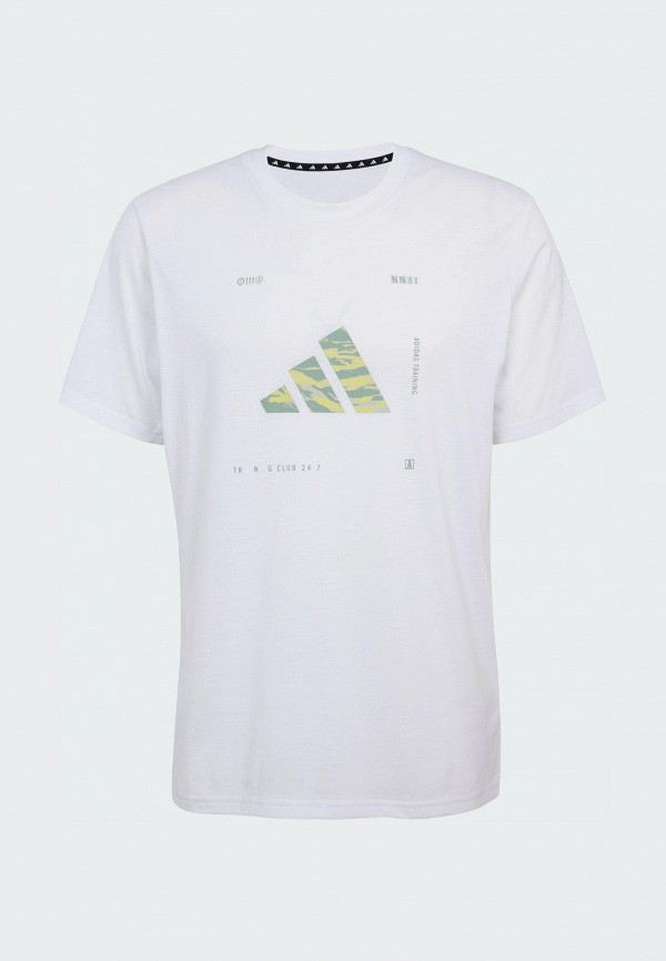 adidas Футболка спортивная - Climacool Training Camo Logo Graphic - фото 6