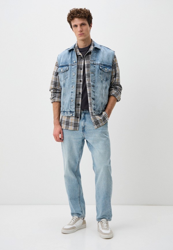 Colin's Жилет джинсовый - 010 WEST Oversize - фото 2