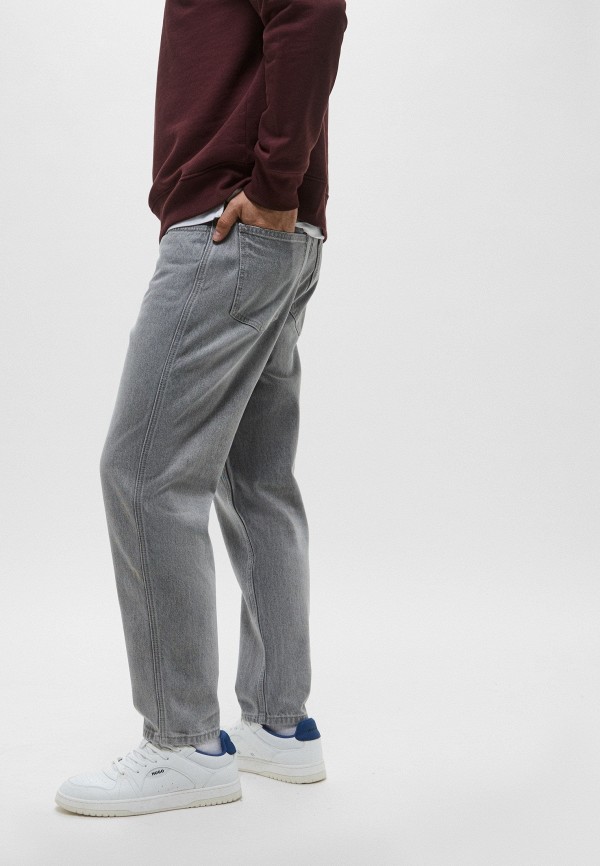 BLCV Джинсы - Marks Drop Crotch Pearl Grey - фото 4