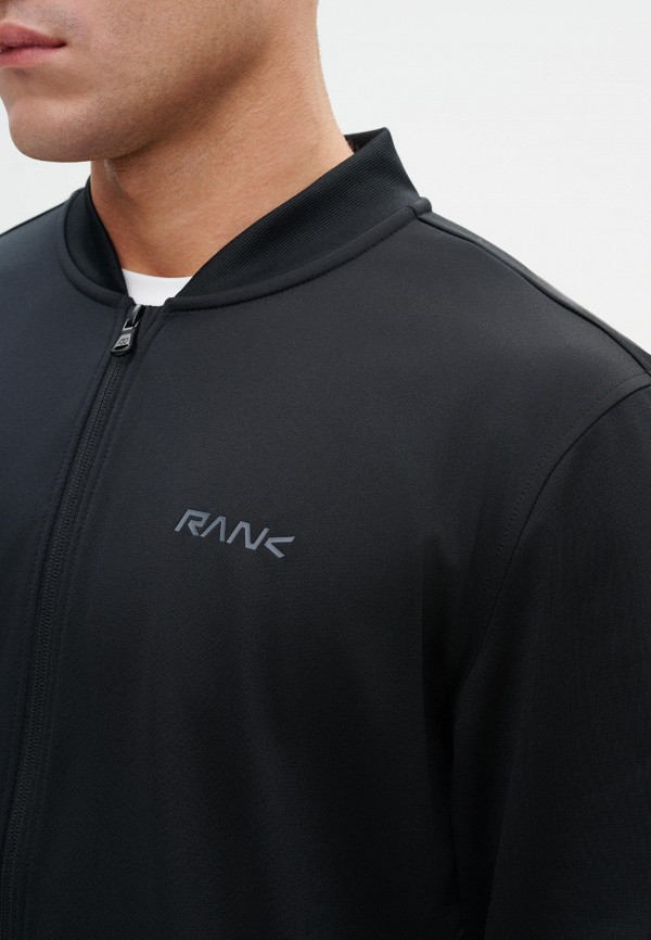 Rank Бомбер - Man, Sportstyle Knit  Jacket, Black - фото 5