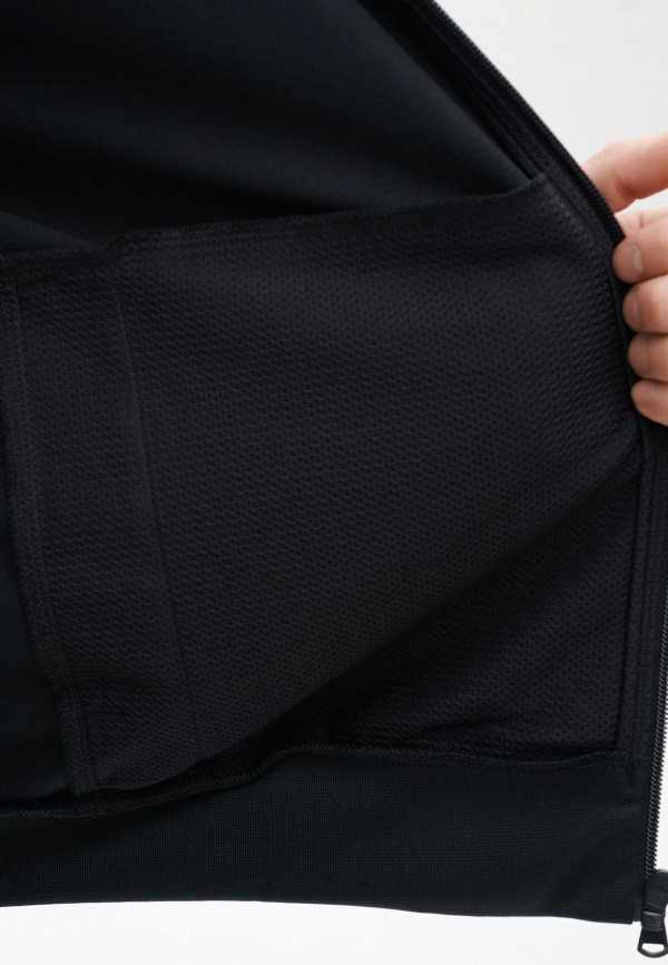 Rank Бомбер - Man, Sportstyle Knit  Jacket, Black - фото 6