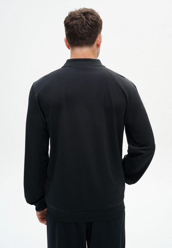 Rank Бомбер - Man, Sportstyle Knit  Jacket, Black - фото 3