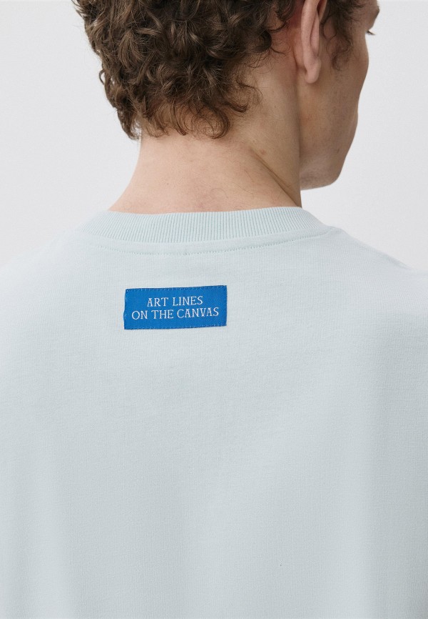 Sela Футболка - картина Поля Синьяка "Песчаный берег моря в Сен-Бриаке" 1890 года - фото 6