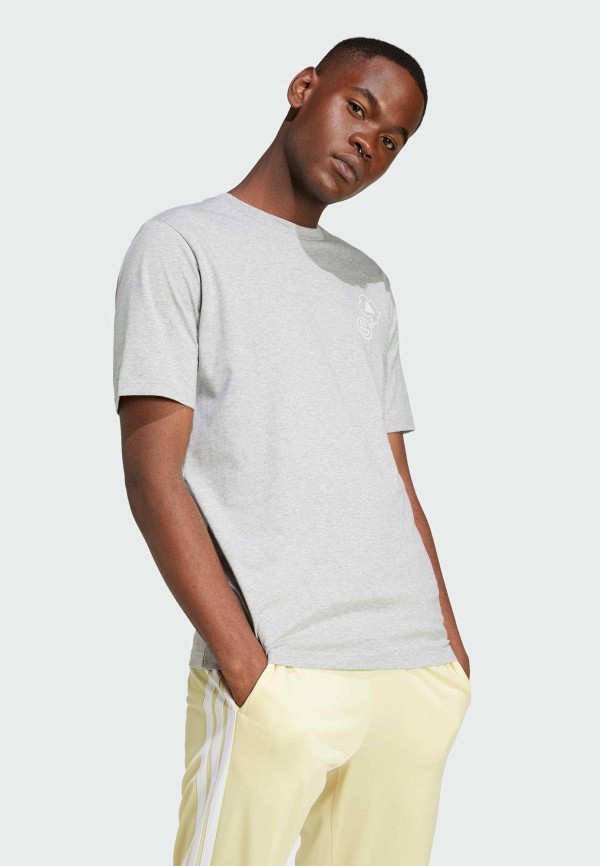 adidas Футболка - Lounge Verbiage Circle Graphic - фото 3