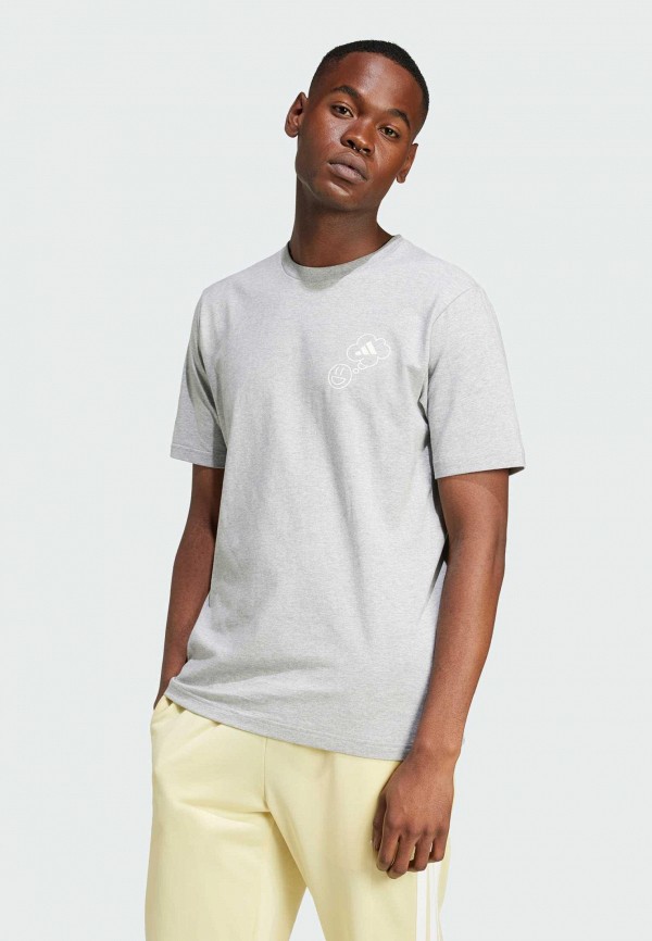 adidas Футболка - Lounge Verbiage Circle Graphic - фото 1