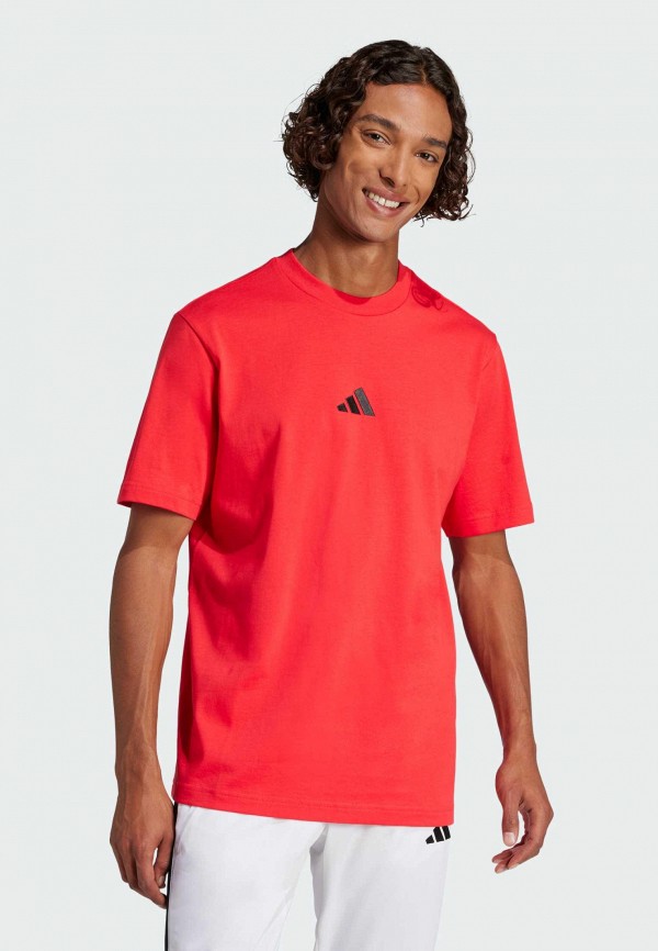 adidas Футболка - Essentials Small Logo Single Jersey - фото 1