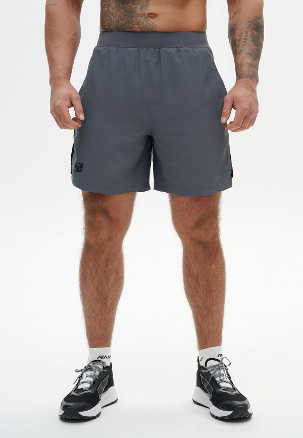 Rank Шорты спортивные - Man, 2 in 1 Shorts, Graphite - фото 1