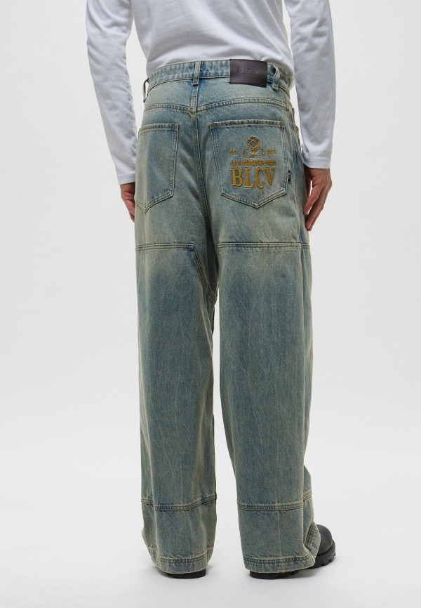 BLCV Джинсы - Fiji Green Blue Distressed - фото 3
