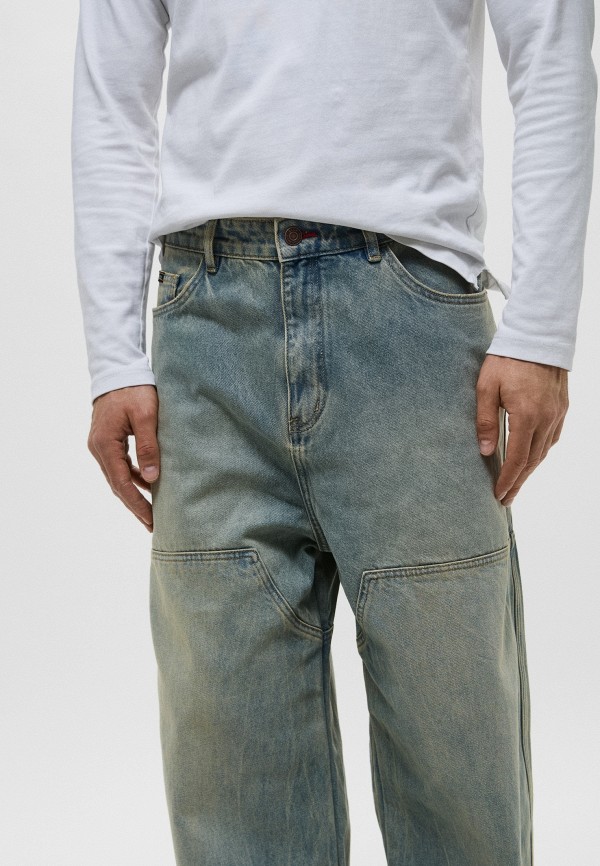 BLCV Джинсы - Fiji Green Blue Distressed - фото 4