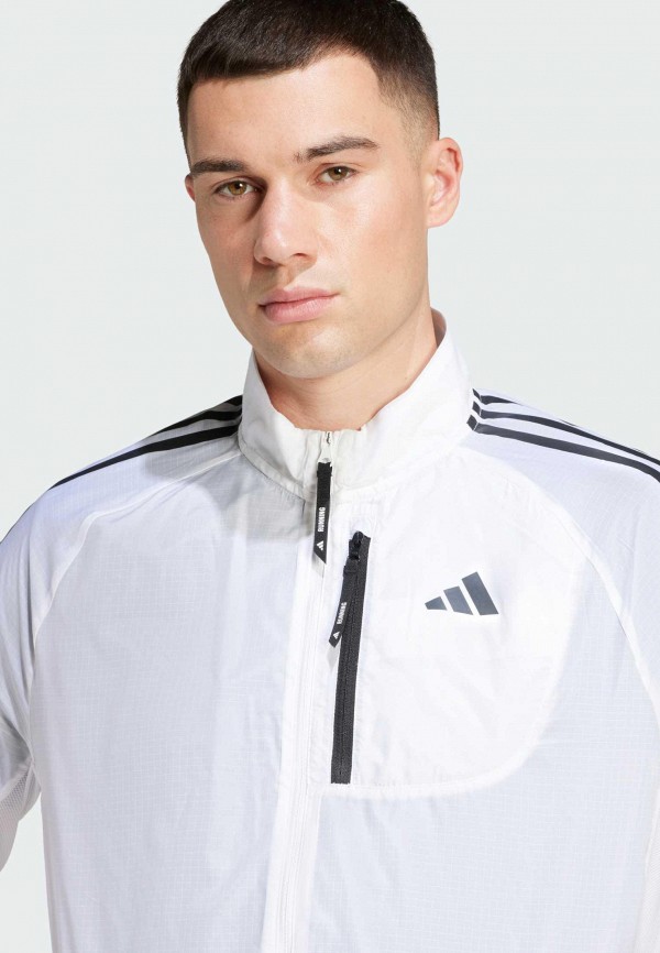 adidas Ветровка - Own the Run 3-Stripes - фото 4