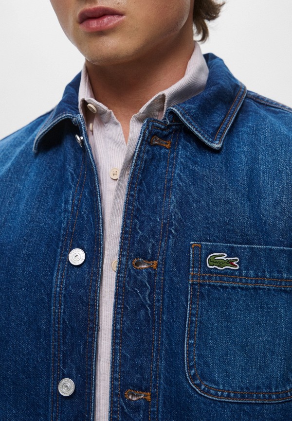 Lacoste Рубашка джинсовая - фото 4