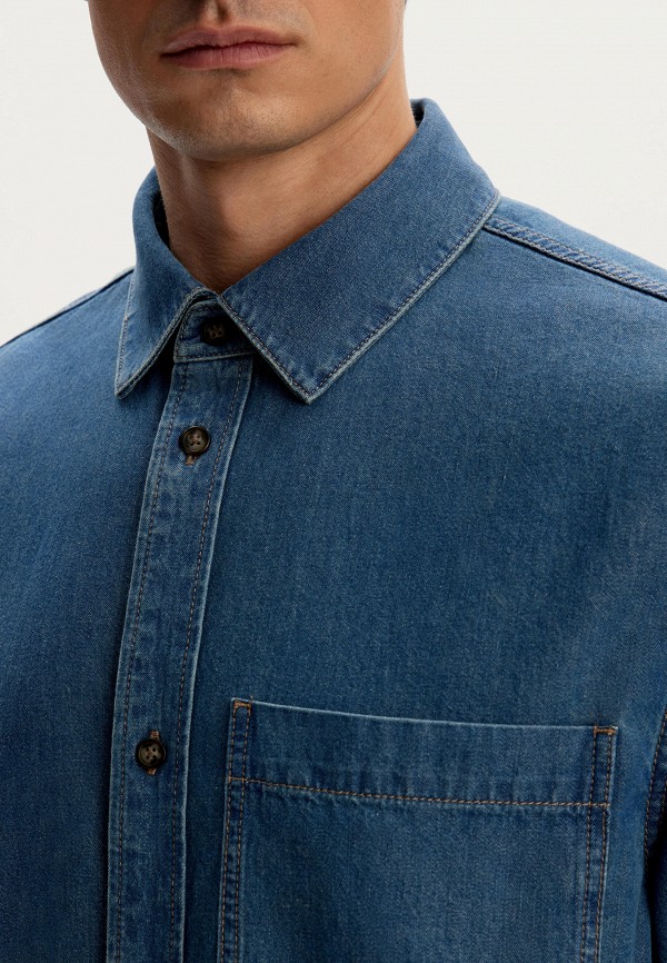 12 STOREEZ Рубашка джинсовая - фото 4