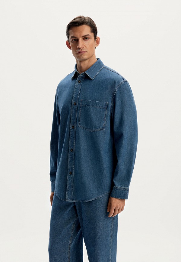 12 STOREEZ Рубашка джинсовая - фото 1