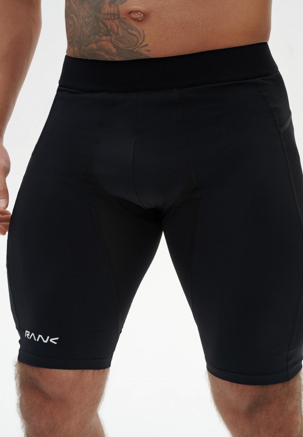 Rank Велосипедки - Man, Compression Power Shorts, Black - фото 5
