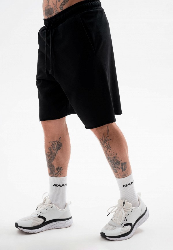 Rank Шорты спортивные - Man, French Terry RAWS Shorts, Black - фото 5