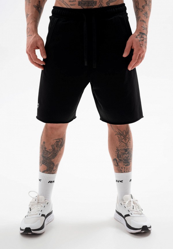 Rank Шорты спортивные - Man, French Terry RAWS Shorts, Black - фото 3