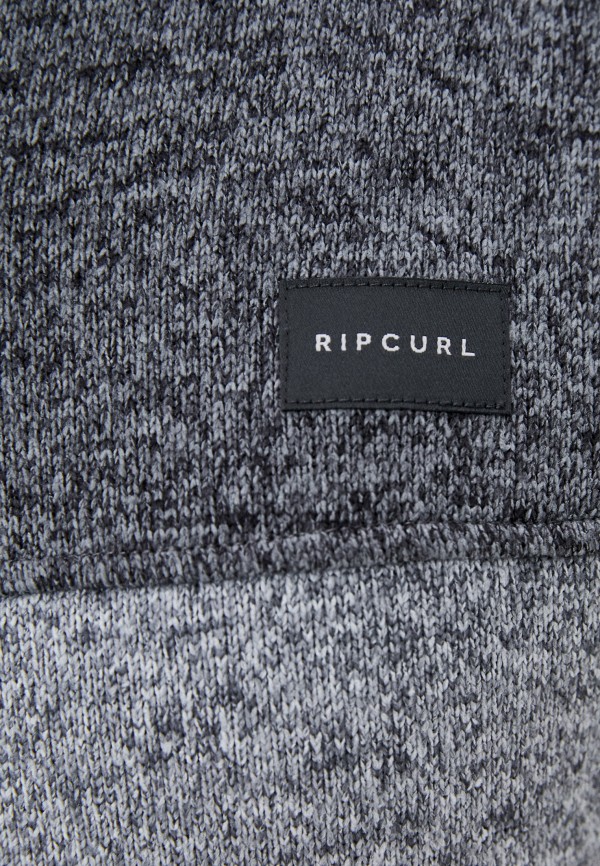 Олимпийка Rip Curl CRESCENT ZIP THRU CREW, цвет: серый, MP002XM0MTG1 ...