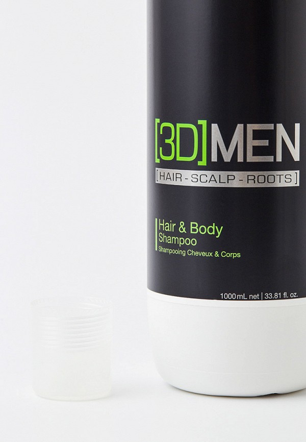 Schwarzkopf Professional Шампунь - для волос и тела [3D]MEN, 1000 мл - фото 2
