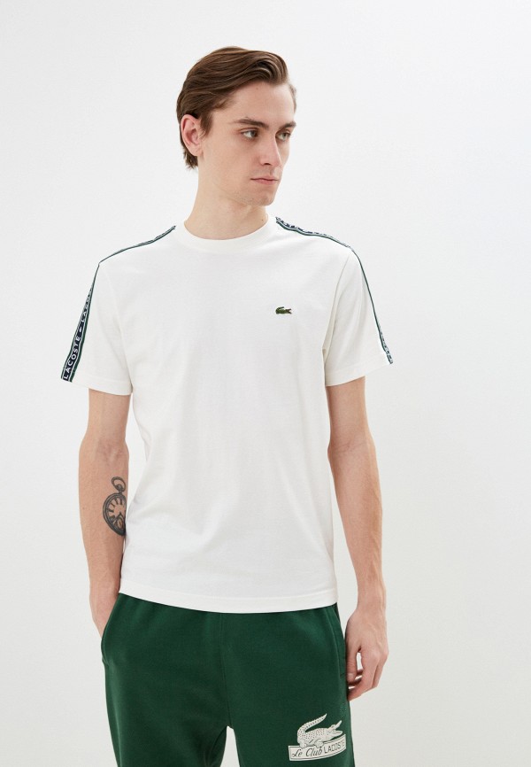 Футболка Lacoste, цвет: белый, MP002XM0SC4I — купить в интернет ...