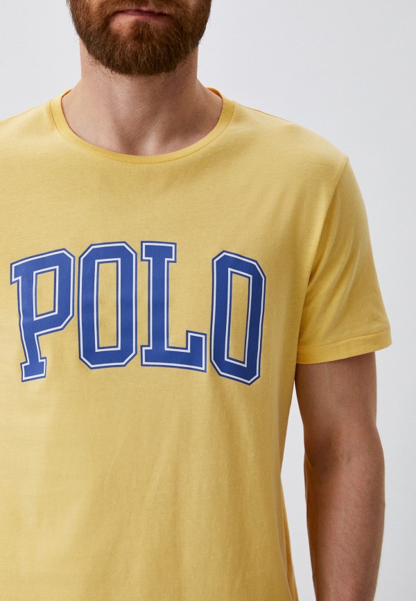 Футболка Polo Ralph Lauren, цвет: желтый, MP002XM0T0WM — купить в ...