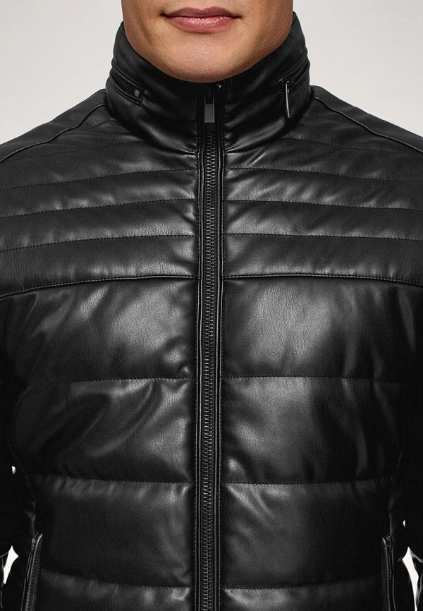 oodji Куртка кожаная - фото 4